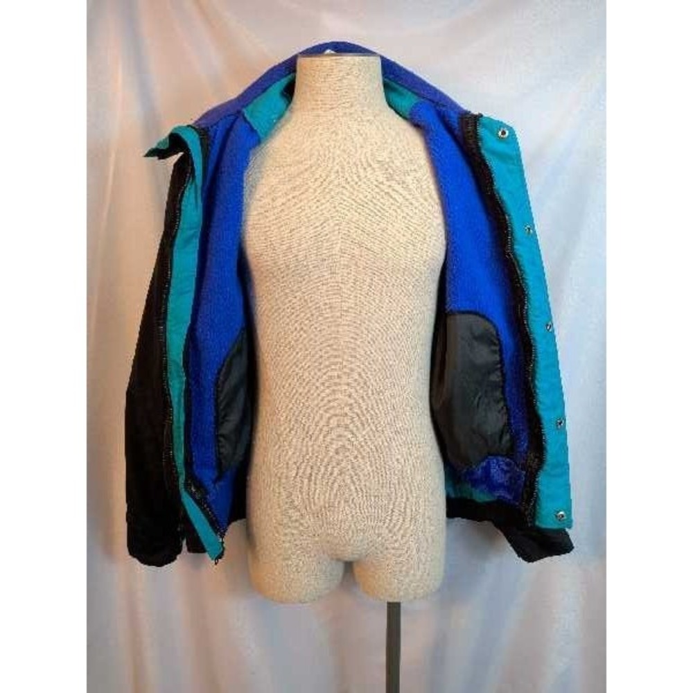 Columbia Interchange 3-in-1 Ski Jacket Bugaboo Fleece Mens L Colorblock Vintage - Picture 8 of 16